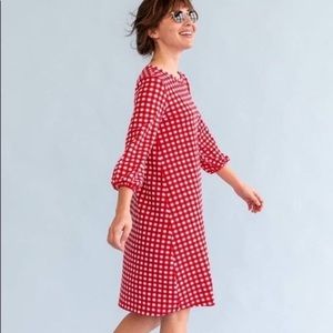 Sonnet James Play Dress Red Gingham size small